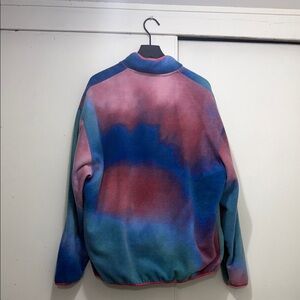 ASOS Tie-Dye Fleece Sweater Short Set Multicolor